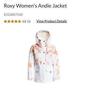 NEW ROXY Ski Jacket